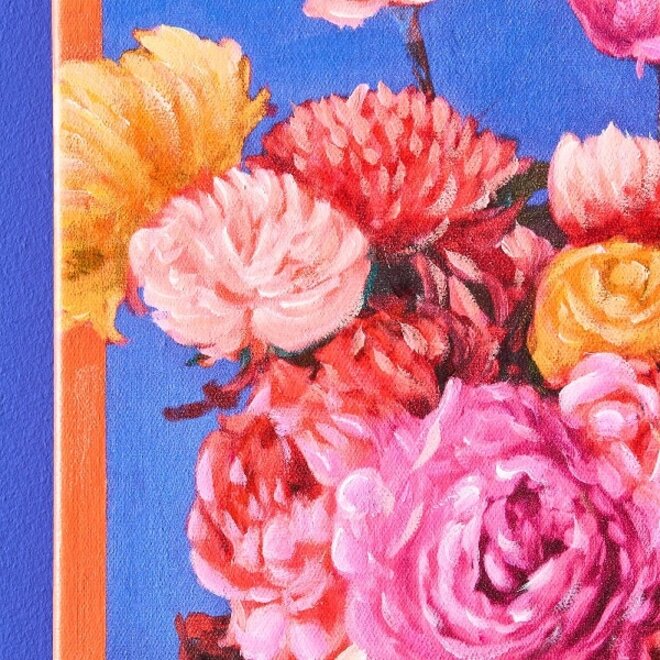 Canvas schilderij Dutch Flowers 80x100