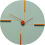 Wandklok Felice Groen Ø30cm