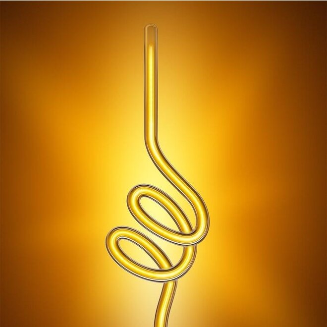 LED Filament Spiral, 3 settings E27, H18cm