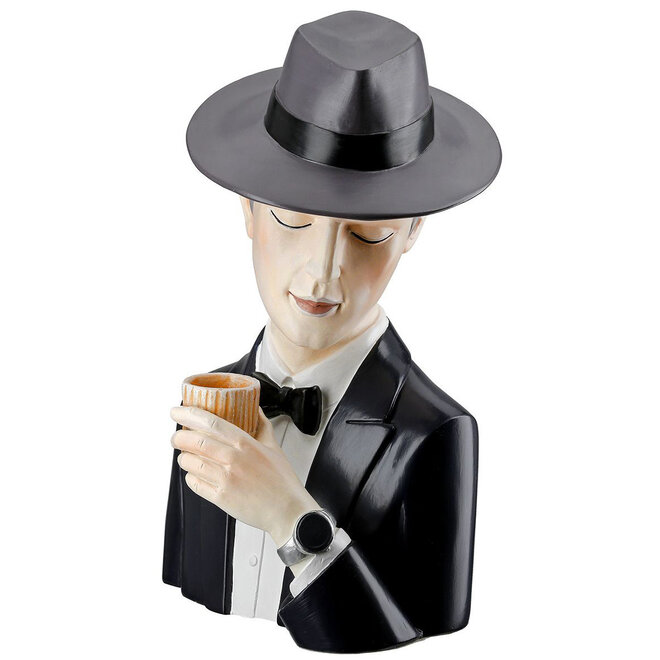 Gentleman met whiskyglas