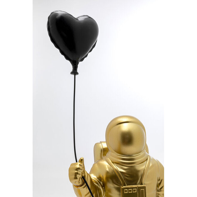 Decoratiefiguur Balloon Astronaut H41cm