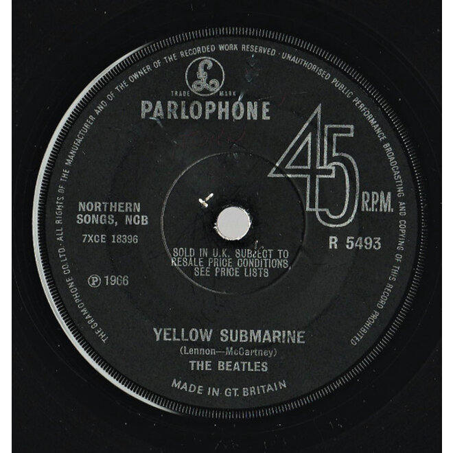 Muziekdoosje met melodie: Yellow Submarine (The Beatles)