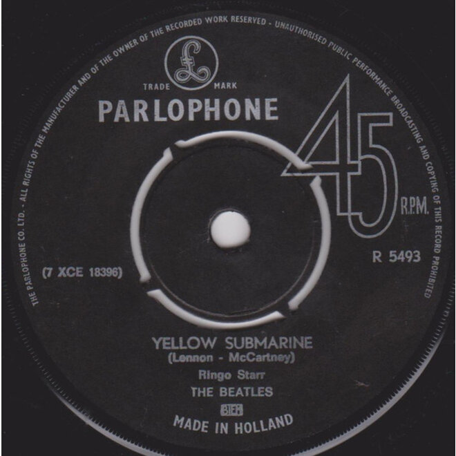 Muziekdoosje met melodie: Yellow Submarine (The Beatles)