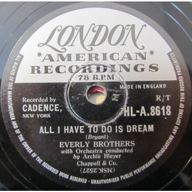 Muziekdoosje met melodie: All I Have to Do Is Dream (Everly Brothers)