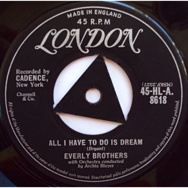 Muziekdoosje met melodie: All I Have to Do Is Dream (Everly Brothers)