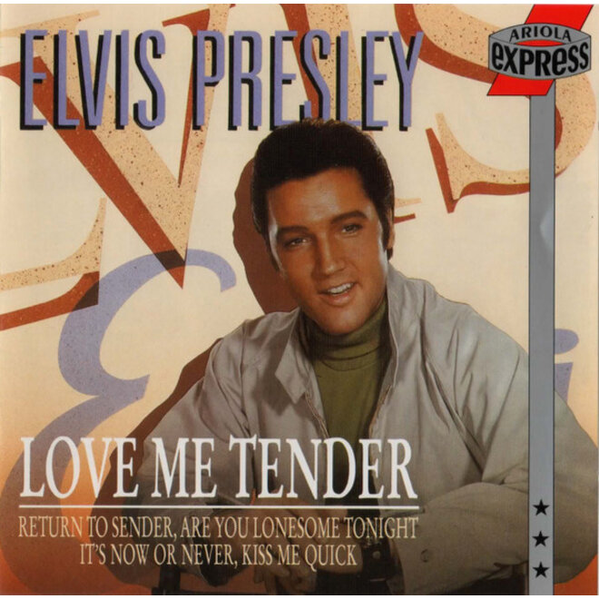 Muziekdoosje met melodie: Love Me Tender (Elvis Presley)