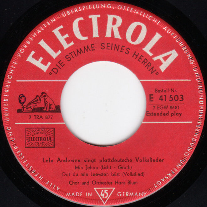 Muziekdoosje rond met melodie: Dat du min leevsten büst (dat je mijn liefste bent)