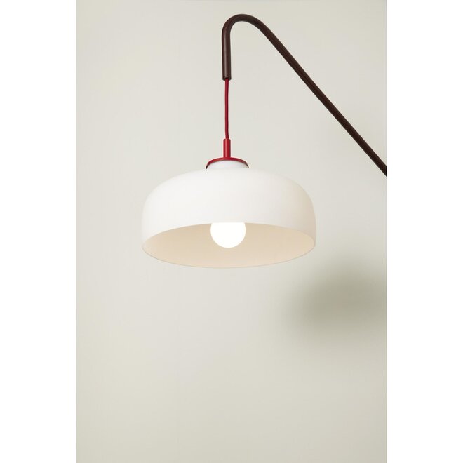 Wandlamp Current Rood Kastanjebruin