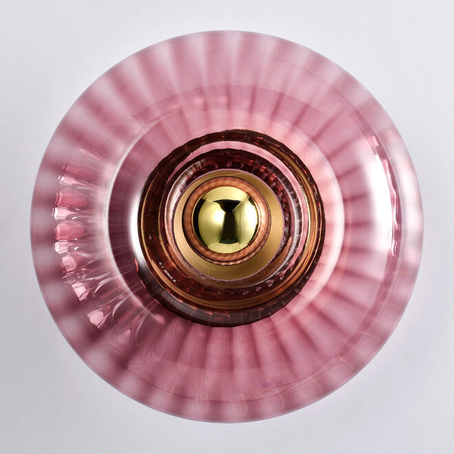 Wand/plafondlamp Grace Applique Robijn Ø28cm