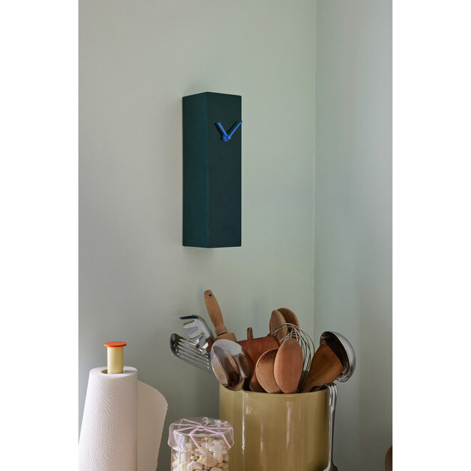 Wand- en tafelklok Hour Groen Blauw H28cm