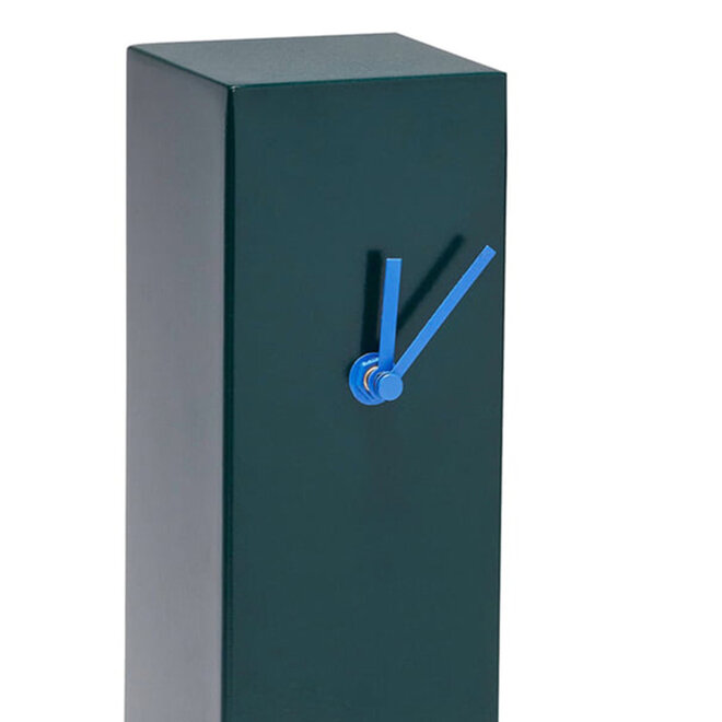 Wand- en tafelklok Hour Groen Blauw H28cm