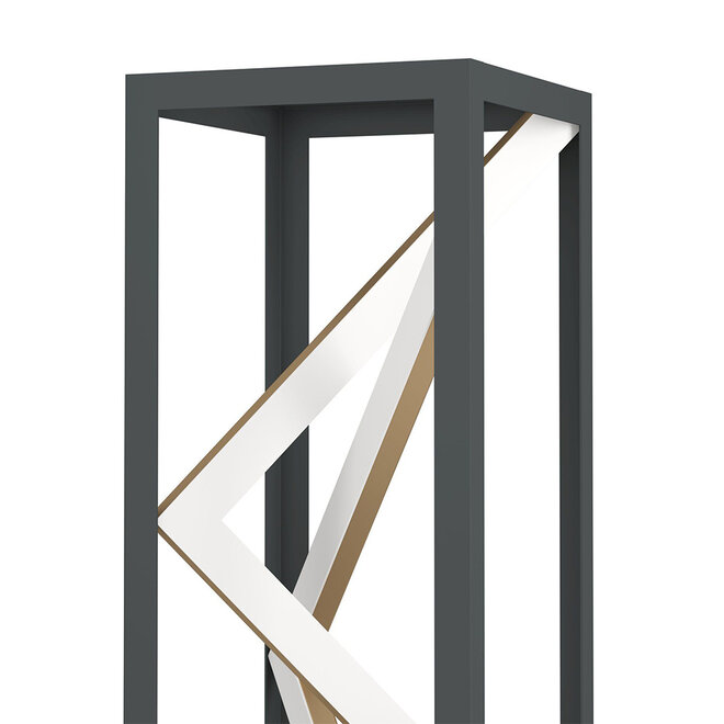 Vloerlamp Kubistisch Penela Hoogte 116 cm