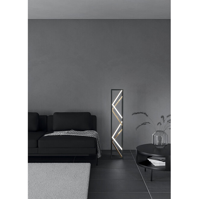 Vloerlamp Kubistisch Penela Hoogte 116 cm