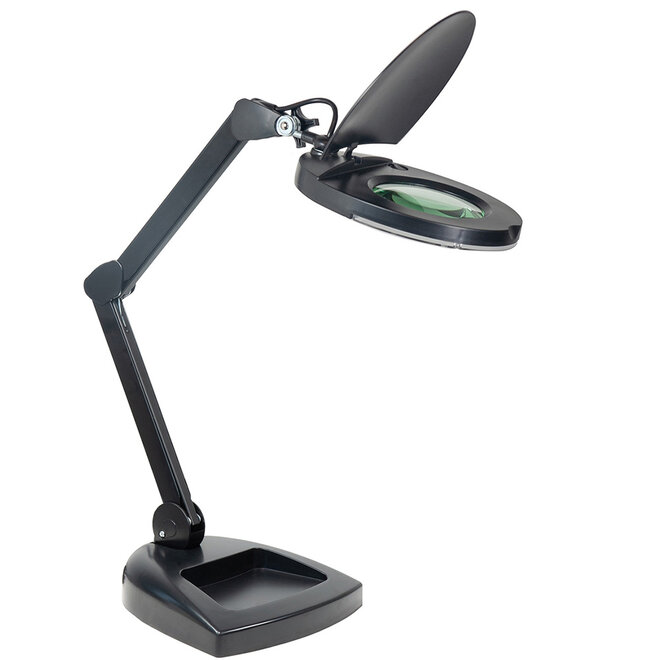 Tafellamp Loupe 10W/LED Zwart