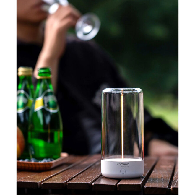 Sompex Oplaadbare Tafellamp Pulse | in- & outdoor | wit