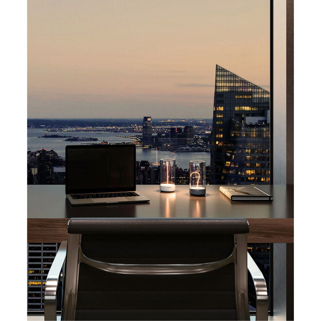 Sompex Oplaadbare Tafellamp Pulse | in- & outdoor | antraciet