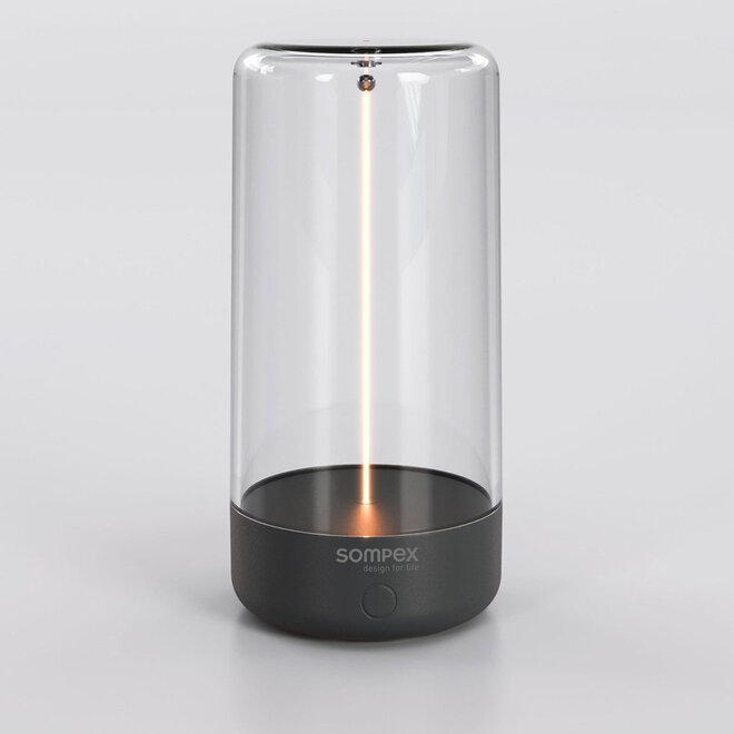 Sompex Oplaadbare Tafellamp Pulse | in- & outdoor | antraciet