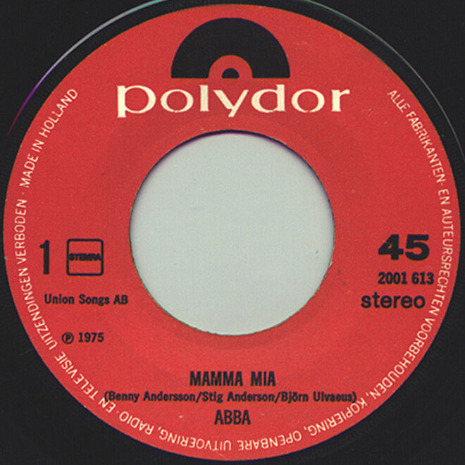 Muziekdoosje met melodie: Mamma Mia (ABBA)