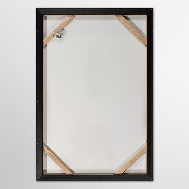 Canvas schilderij Standing Balloon Girl 60x90