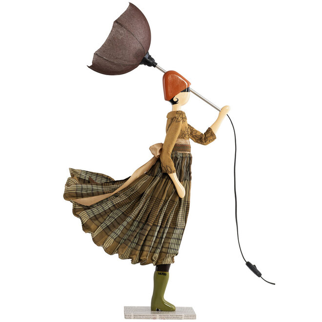 Skitso Tafellamp Paraplu dame Barbara