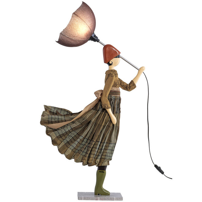 Skitso Tafellamp Paraplu dame Barbara