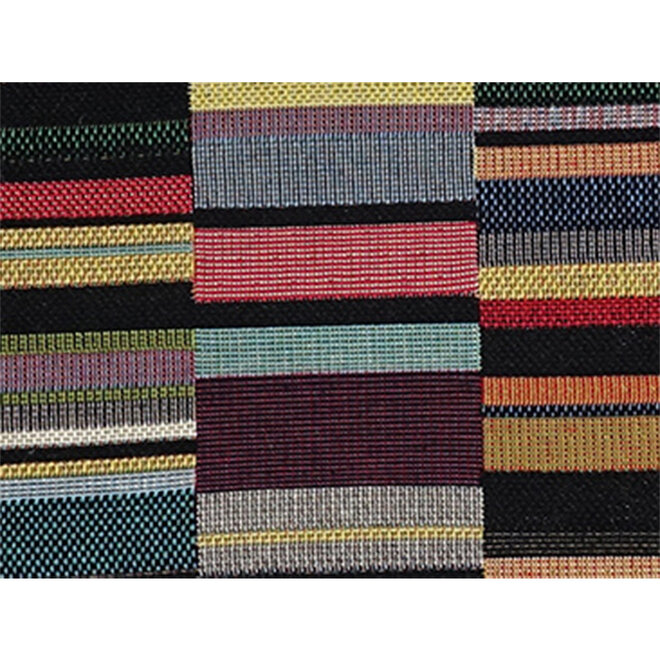 Sierkussen Gobelin Stripes Black 60x40