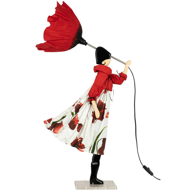 Skitso Tafellamp Blooming Girl Rhoeas