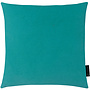 Sierkussen Velours Turquoise 45x45