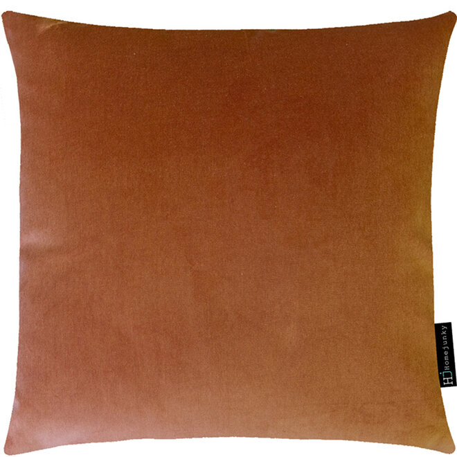 Sierkussen Velours Fez Red 45x45