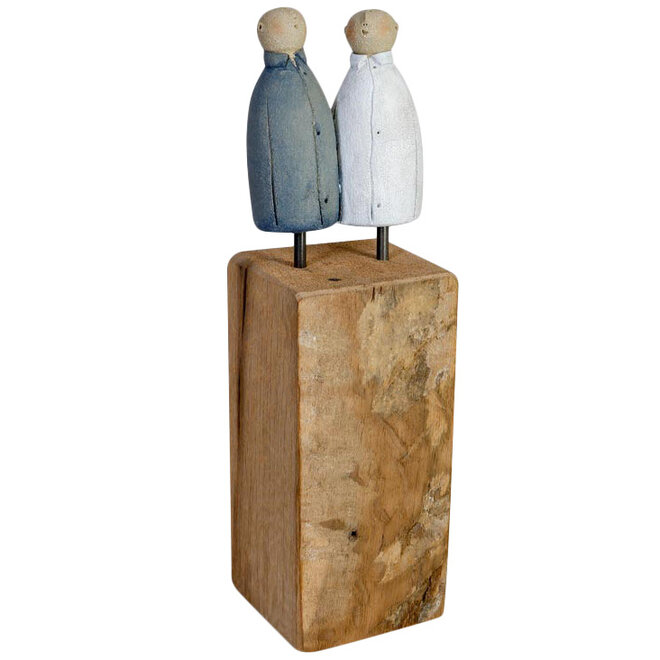 Vrienden voor het leven, Keramiek H32cm