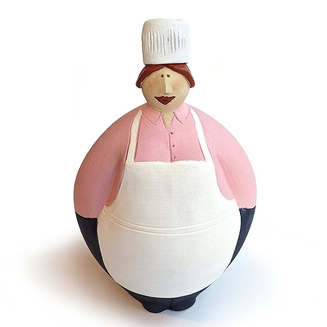 Kokkin Betty Paletti Rosa, Keramiek H23cm