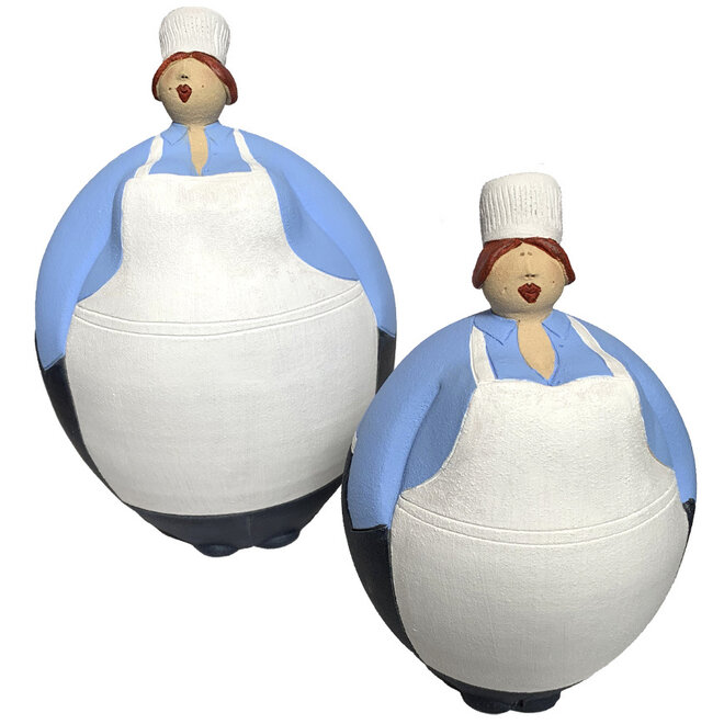 Kokkin Betty Paletti Azzurro, Keramiek H23cm