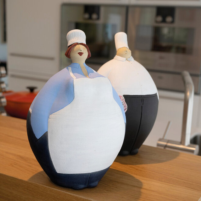 Kokkin Betty Paletti Azzurro, Keramiek H31cm
