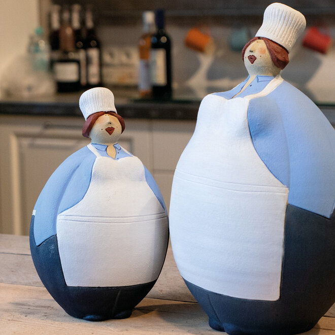 Kokkin Betty Paletti Azzurro, Keramiek H23cm