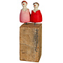 Boezemvriendinnen, Keramiek H32cm