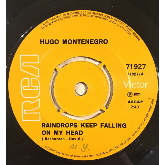 Muziekdoosje met melodie: Raindrops keep falling on my head