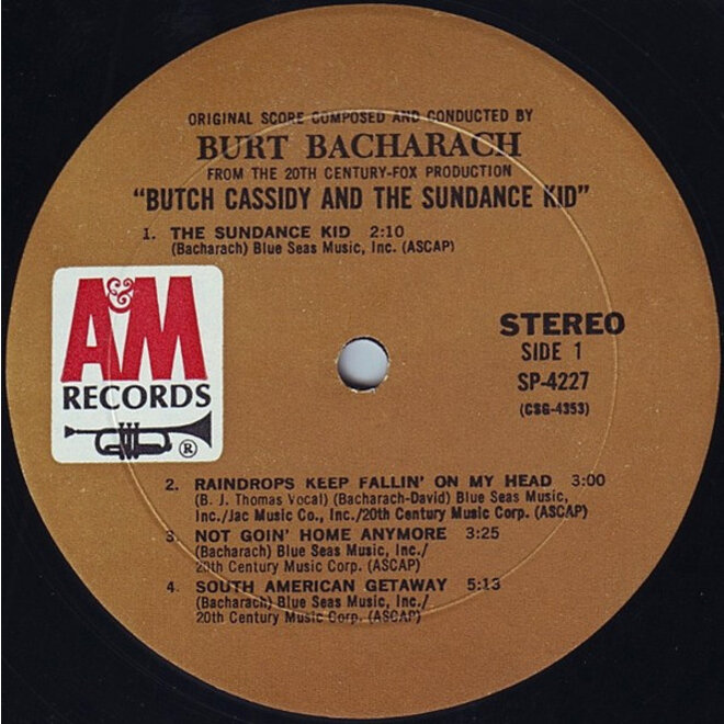 Muziekdoosje met melodie: Raindrops keep falling on my head