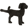 Plassende Hond Max 44cm, zwart