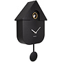 Wall Clock Modern Cuckoo Black H41cm