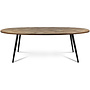 Eettafel Asca ovaal visgraat blad 240x115