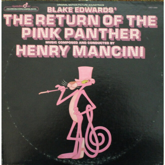 Muziekdoosje met melodie: Pink Panther (Henry Mancini)