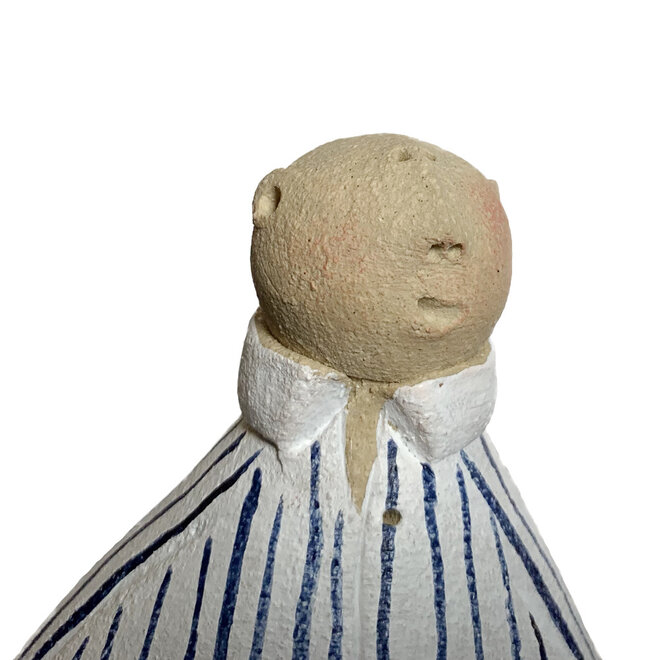 Twee Vrienden, Keramiek H18cm