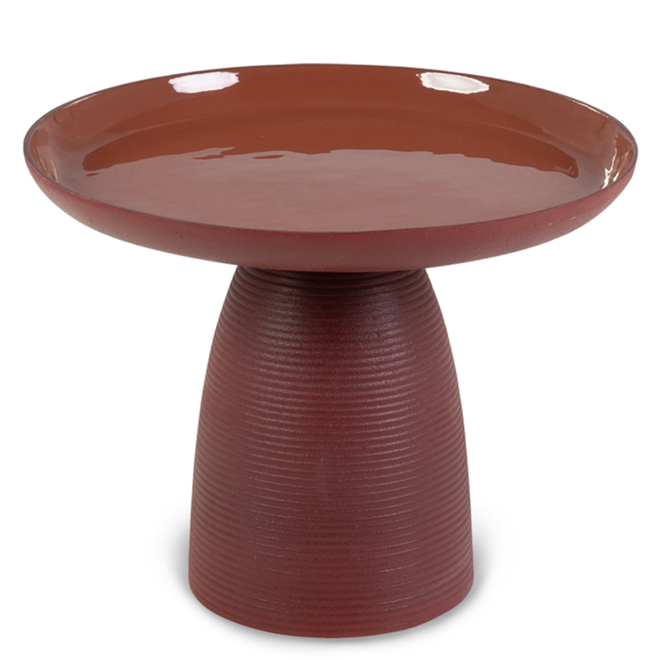 Bijzettafel Vora Rood Ø45xH36