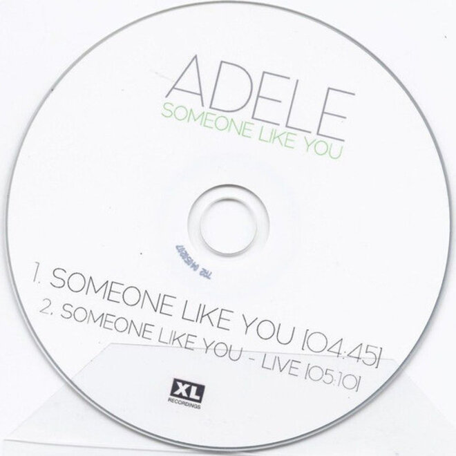 Muziekdoosje met melodie: Someone Like You (Adele)