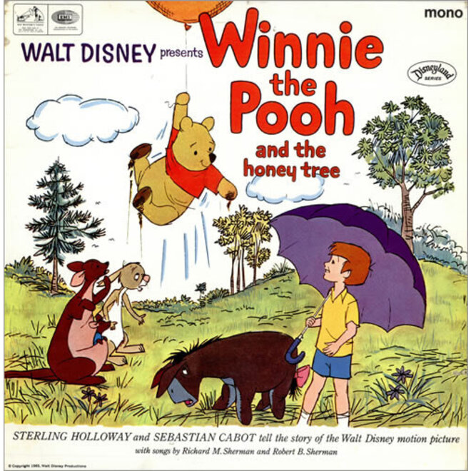 Muziekdoosje met melodie: Little Black Rain Cloud (Winnie the Pooh)