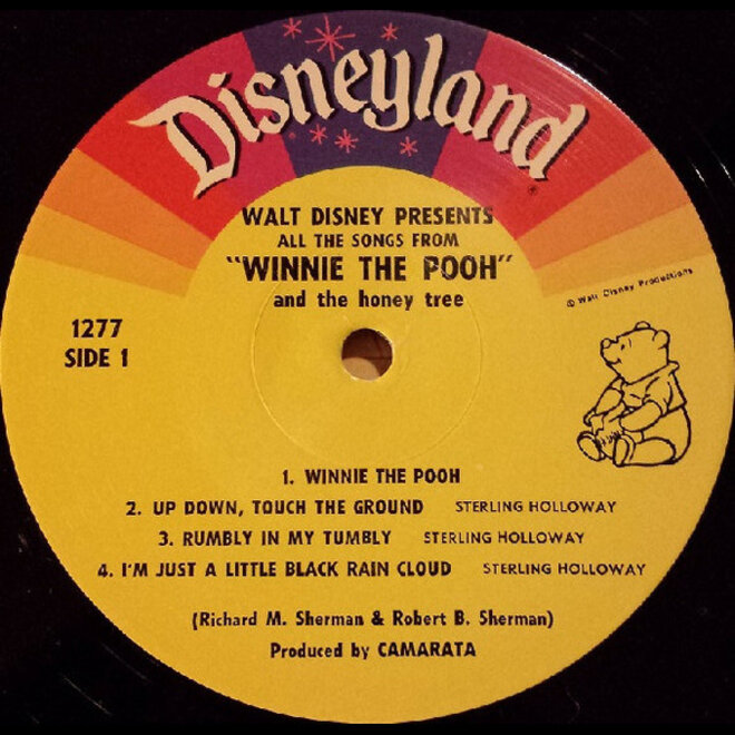 Muziekdoosje met melodie: Little Black Rain Cloud (Winnie the Pooh)