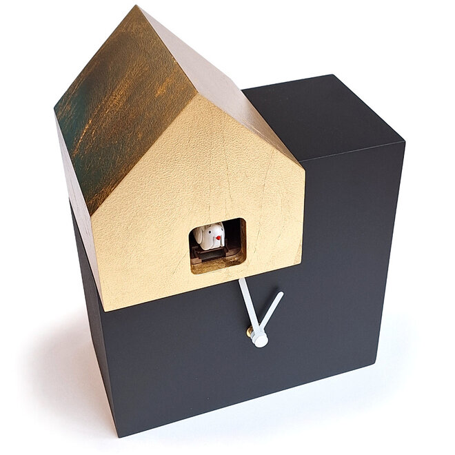 Domeniconi Koekoeksklok Ettore, Zwart/Goud
