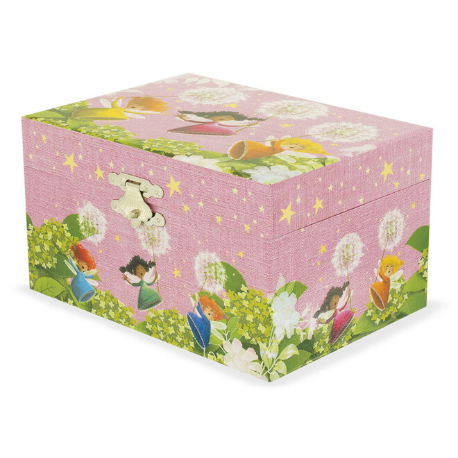 Sieradendoos 3 Feetjes met Paardenbloemen