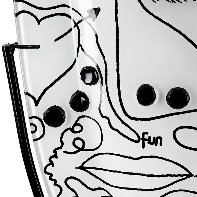 Glas Vaas Modern Art V