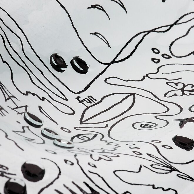 Glas Schaal Modern Art